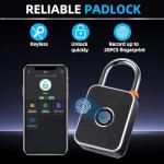 Fingerprint Padlock with Smart App Control