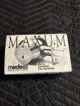 Medeco Maxum Double Cylinder Deadbolt, Bright Brass