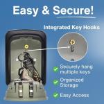 Outdoor Key Lock Box - Secure Realtor Storage