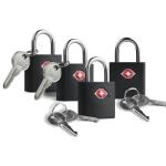 TSA-Approved Travel Locks Set of 4