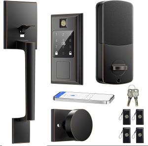 Keyless Smart Door Lock with Fingerprint Access