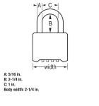 Master Lock Heavy Duty Outdoor Combination Padlock