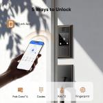 Keyless Smart Door Lock with Fingerprint Access