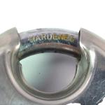 Stainless Steel Disc Padlock with 2 Keys