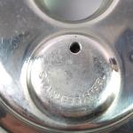 Stainless Steel Disc Padlock with 2 Keys