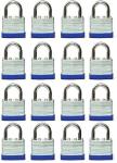Set of 16 Keyed Alike 40mm Padlocks
