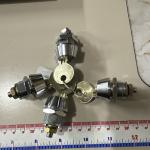 4 Medeco High Security Cam Locks with Keys