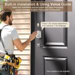 Keyless Fingerprint Door Lock with Voice Guidance