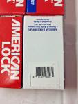 American Lock Aluminum Padlock Keyed Different 6-Pack