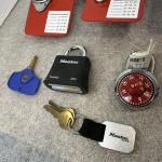 Master Lock Locker Lock Combo and Padlock Set