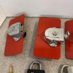 Master Lock Locker Lock Combo and Padlock Set