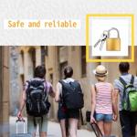 Keyed Metal Luggage Locks for Travel - 6 Pack