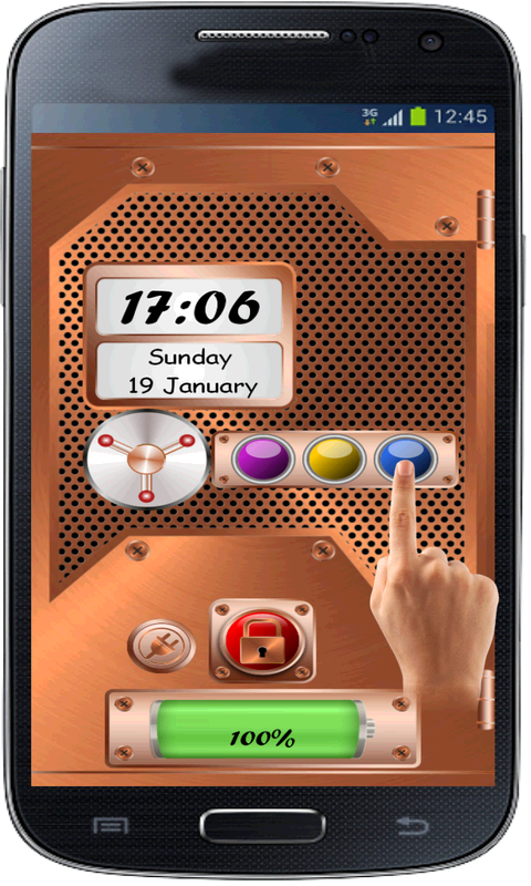Secure Combo Lock for Screens