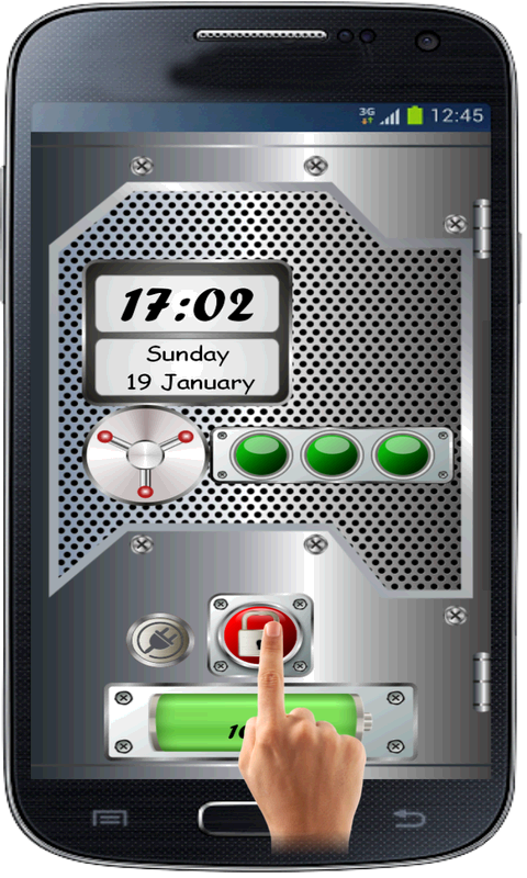 Secure Combo Lock for Screens