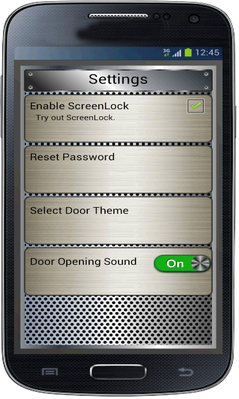 Secure Combo Lock for Screens
