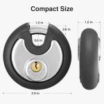 Puroma Heavy Duty Stainless Steel Locker Padlock