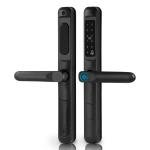 Slim Black Fingerprint Smart Door Lock