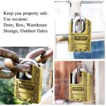 40mm Heavy Duty Keyed Padlock for Ultimate Security