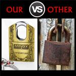 40mm Heavy Duty Keyed Padlock for Ultimate Security