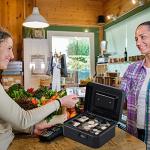 KYODOLED Combination Lock Cash Box for Security