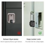 Puroma Waterproof 4-Digit Combination Padlock - 2 Pack