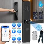 Smart Door Lock with Keypad and Fingerprint Entry