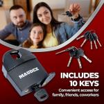 Maudex® MDL60 High Security Outdoor Padlock