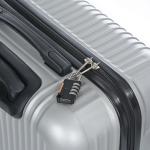 4-Digit Steel Combination Lock with Cable Chain