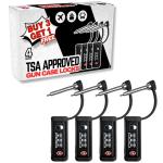 4 Pack TSA Approved Combo Locks for Travel