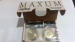 Medeco Maxum Bright Brass Double Cylinder Deadbolt