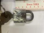 2 U.S. Padlocks with 2 Keys Each