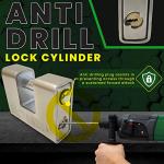 Britanium® BRP74 High Security Anti-Drill Padlock