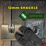 Britanium® BRP74 High Security Anti-Drill Padlock