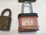 Assorted 8 Padlocks – No Keys Included