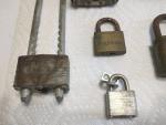 Assorted 8 Padlocks – No Keys Included