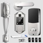 Keyless Fingerprint Smart Lock with Lever Handle