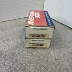 Blue American Safety Padlocks Keyed Alike - 2 Pack