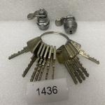 Medeco High Security Universal Cam Lock with 12 Keys