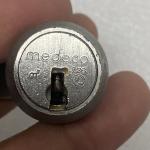 Medeco High Security Universal Cam Lock with 12 Keys