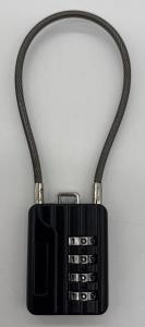 4-Digit Resettable Combination Padlock, 30mm