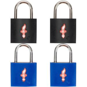 TSA Approved Unpickable Luggage Lock Set (4 Pack)