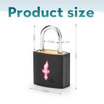 TSA Approved Unpickable Luggage Lock Set (4 Pack)
