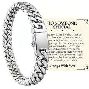 Unpickable Cuban Link Bracelet for Men