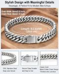 Unpickable Cuban Link Bracelet for Men