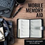 Vaultz Portable Password Book with 3-Digit Lock