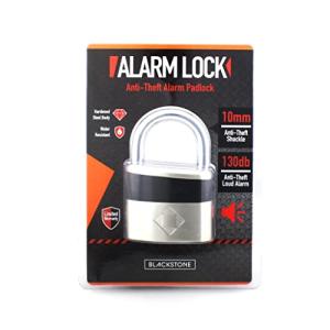 Blackstone Heavy Duty Alarm Padlock with 130db Sound