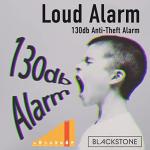 Blackstone Heavy Duty Alarm Padlock with 130db Sound