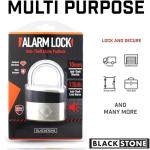 Blackstone Heavy Duty Alarm Padlock with 130db Sound
