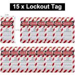 Clamp-On Circuit Breaker Lockout Kit with Tags