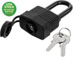 6 Pack Heavy Duty Waterproof Padlocks for Outdoors